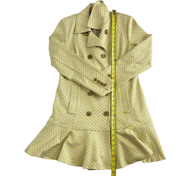 CAbi Hobnob Topper Yellow Coat Dress - Picture 13 of 13